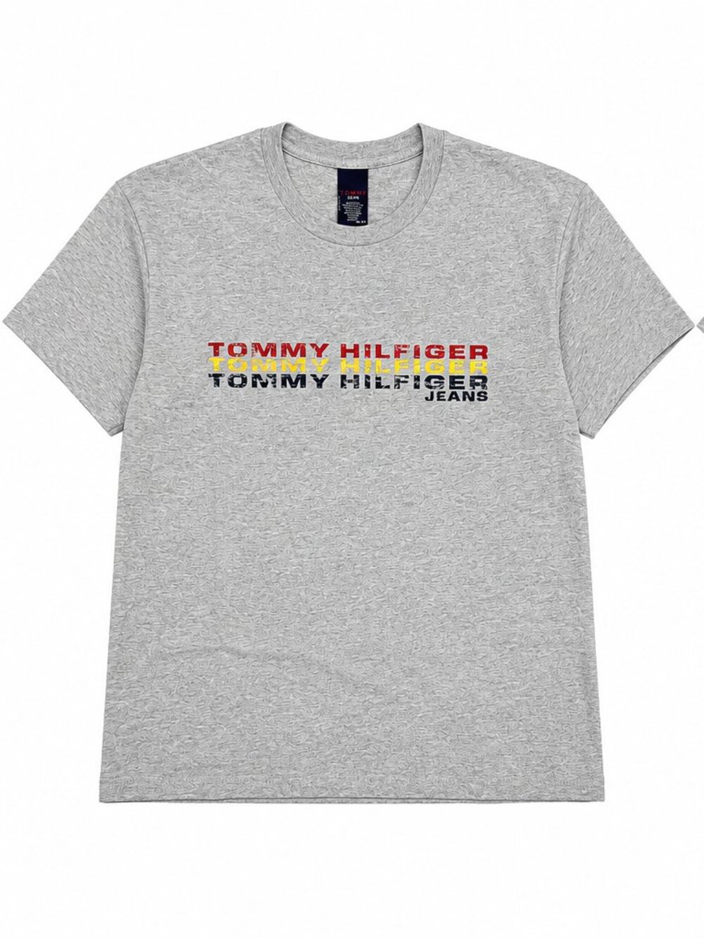 Tommy Hilfiger Vintage 1999 Made In USA Gray Graphic T-Shirt, Men's Medium